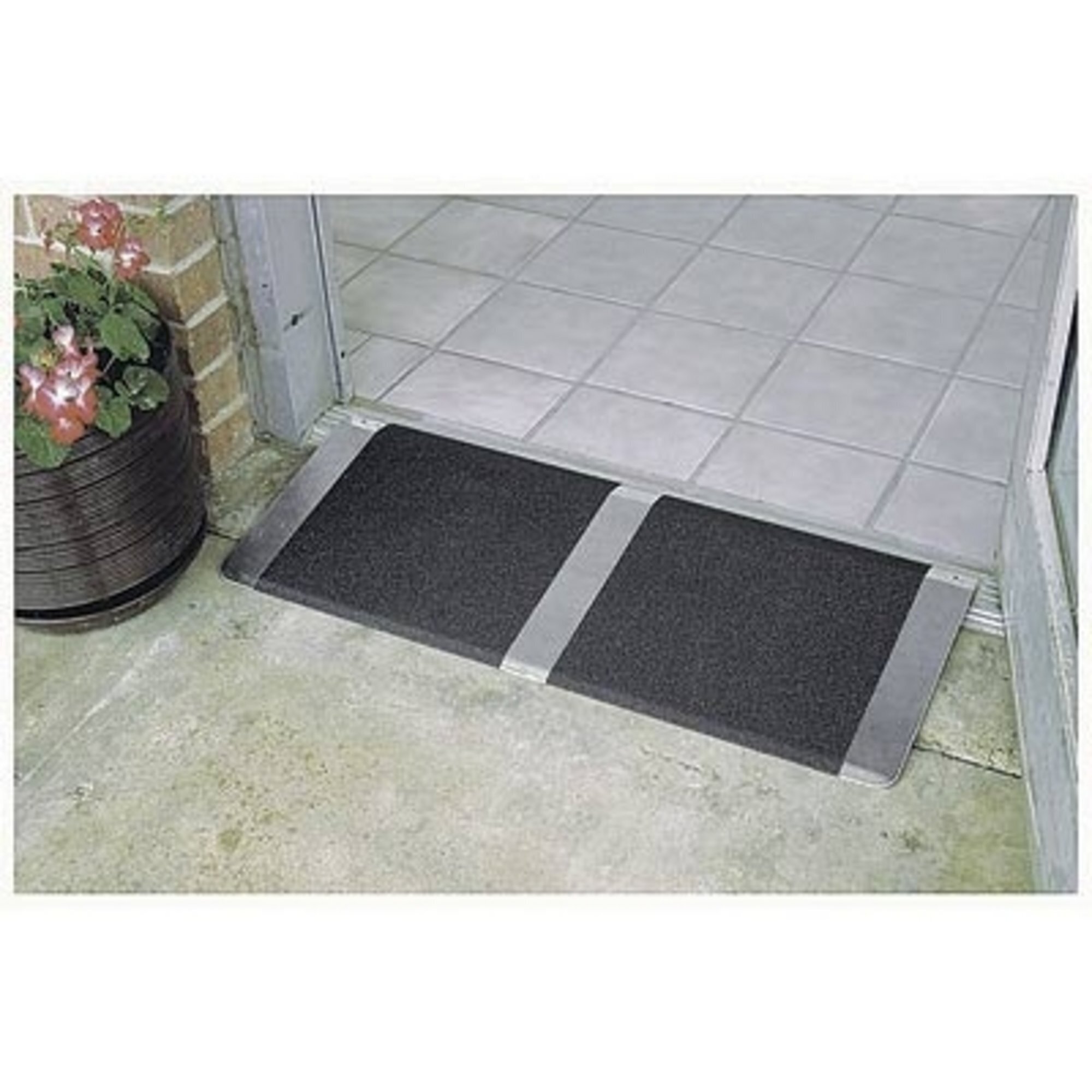 PVI Aluminum Threshold Ramp, 600-Lb. Capacity, 16in.L x 32in.W